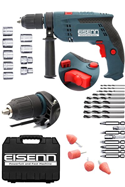 Eisenn Germany Technology 3000 W Super Torq Darbeli Matkap 30 Pcs Set Hediyeli