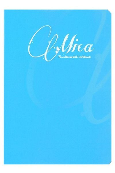 Gıpta A6 Notepad - 80 Sheets Plaids, Mica Wire Stitched Plastic Cover