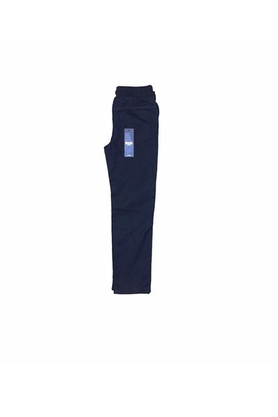 Dıgıl Kids Children's School Trousers Sherz Fabric Full Elastic Camisole Navy Blue