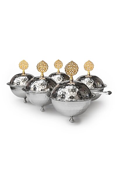 Handygoo Leaf Shaped Dövme Bakır Çerezlik