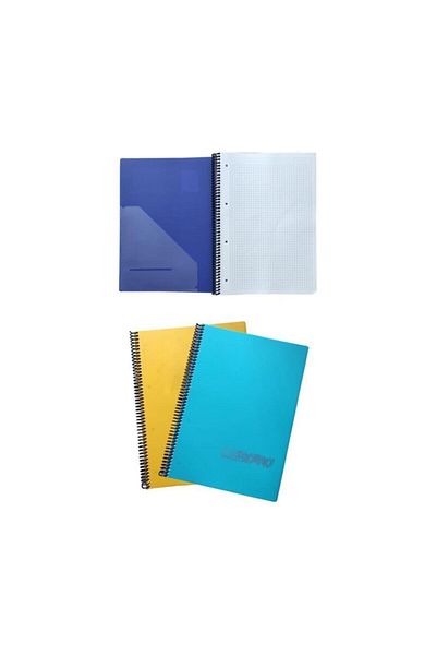 Gıpta Chromo (a4) Pp Cover Spiral Notebook - carouri 140 Yp 2 buc