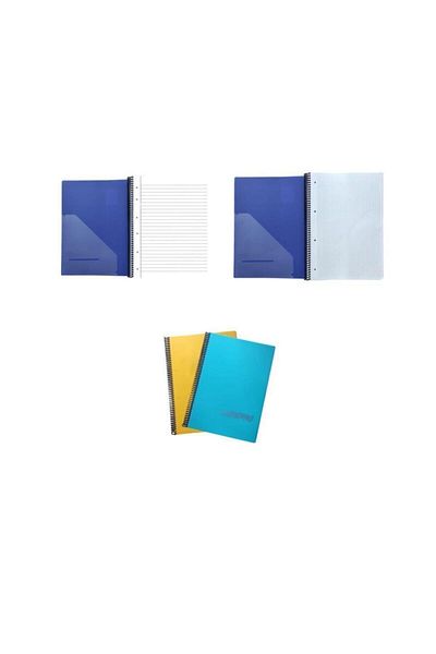 Gıpta كرومو سيبPpغطاء 40 Yp.notebook مقاس A4 1 مخطط + 1 مربعات