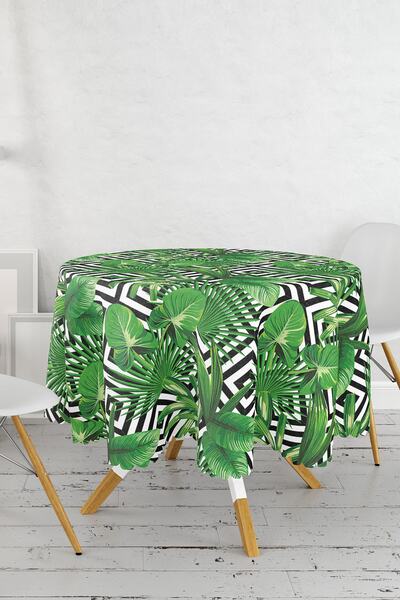 Realhomes Fata de Masa Rotunda Imprimata Digital - Diametru 140cm