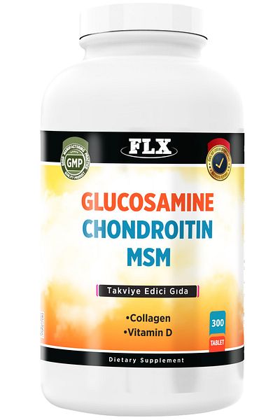 FLX Glucosamine Chondroitin Msm 300 Tablets Glucosamine Chondroitin Msm Collagen Vitamin D