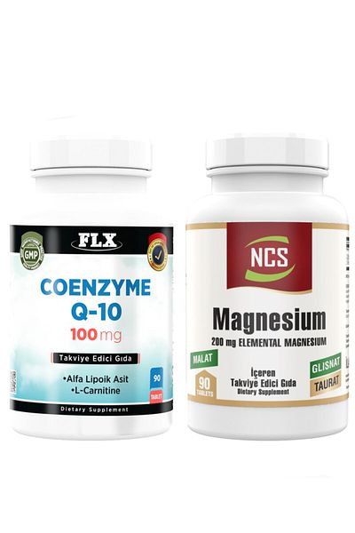 NCS Magnesium (magnesium) 90 Tablets Coenzyme Q-10 100 Mg 90 Tablets