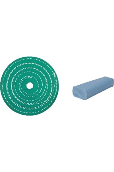 Genel Markalar Can 115 Mm Polisaj Keçe Ve Grup Zımpara Mavi Cila Takımı