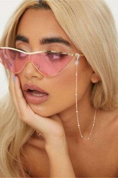 JULIANO Unisex Chic Rose Tiny Bulk Glasses Chain