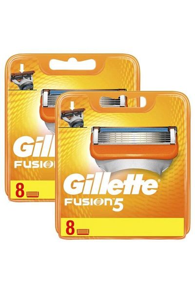 Gillette Fusion Spare Head 8 x 2 Pieces