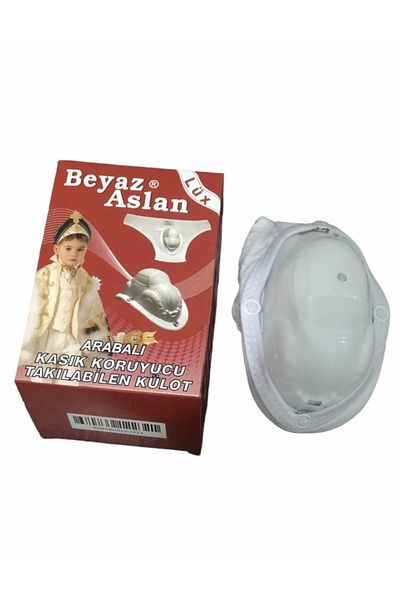 BEYAZ ASLAN Crotch Protector Attachable Panties Circumcision Panties with Trolley