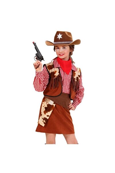 MY Kostüm Kız Çocuk Kovboy Kostümü