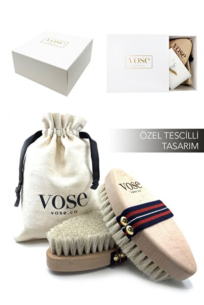 Vose %100 Doğal At Kılı Selülit Fırçası - Daisy