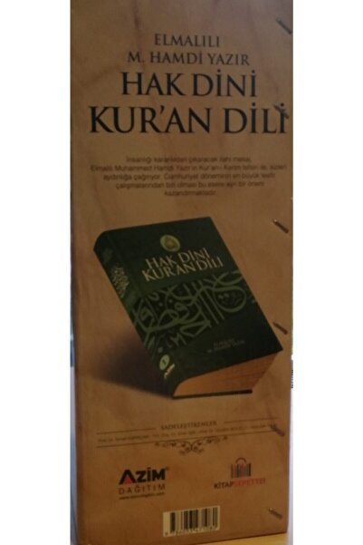 Azim Dağıtım Hak Dini Kuran Dili 10 Cilt Takım