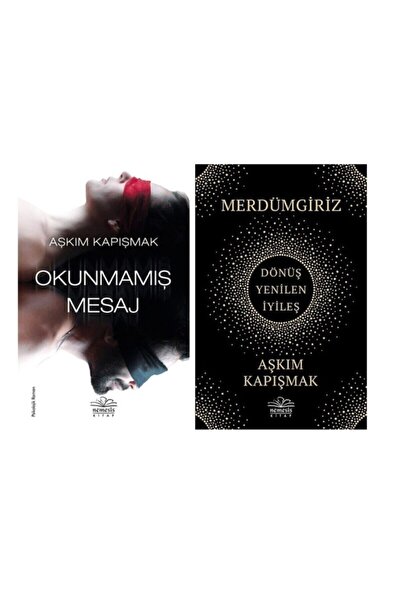 Nemesis Kitap Aşkım Kapışmak 2 Kitap Set / Okunmamış Mesaj + Merdümgiriz: Dön...