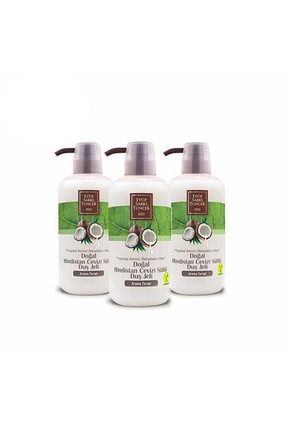 Eyüp Sabri Tuncer Coconut Milk Shower Gel Set 3 Pack