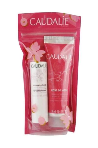 Caudalie Bakım Kremi - Rose De Vigne Hand And Nail Cream 30 ml + Lip Conditio...