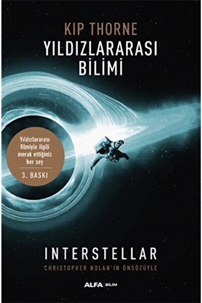 Alfa Yayınları Yıldızlararası Bilimi kitabı - Kip Thorne - Alfa Yayınları