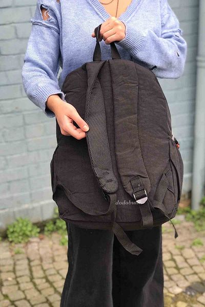 DodoButik Rucsac negru rezistent la apă de dimensiuni mari