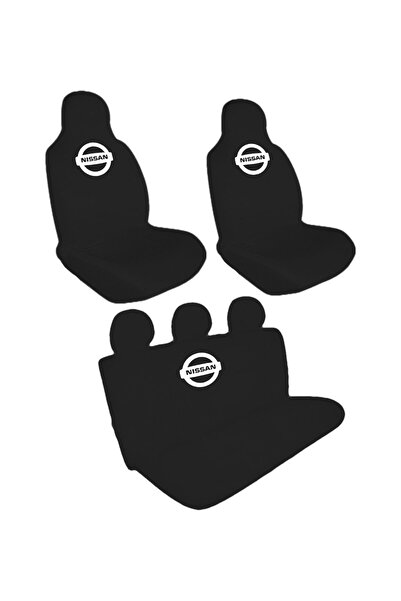 Öziron Nissan Qashqai Araba Koltuk Kılıfı Amblem Logo Baskılı Penye Servis Kı...