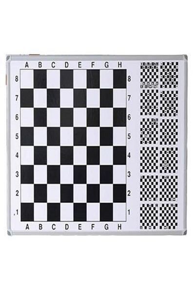 Panda 70x100cm Wall Mounted Magnetic Chess Training Board + Magnetic Pieces
