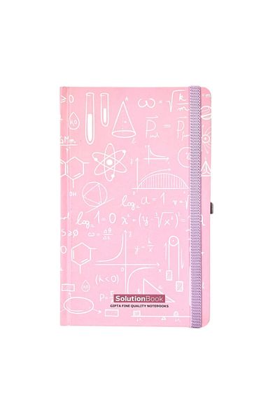 Gıpta Solution Book Medium Size Lined Notebook Pink