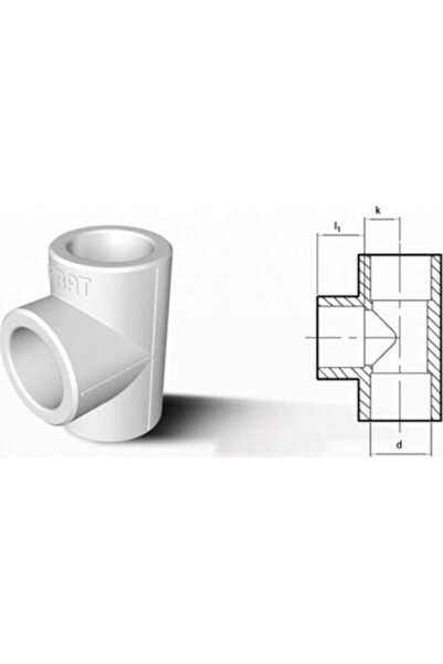 FIRAT BORU Pvc T Boru 20lik Plastik