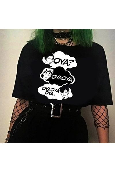 Köstebek Μπλουζάκι Unisex με μοτίβο Anime Haikyuu - Fvrm50