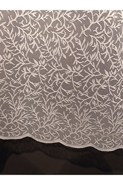 GOGOPERDE Ağaç Dal Desen Modern Tül Perde 1/2 Pileli