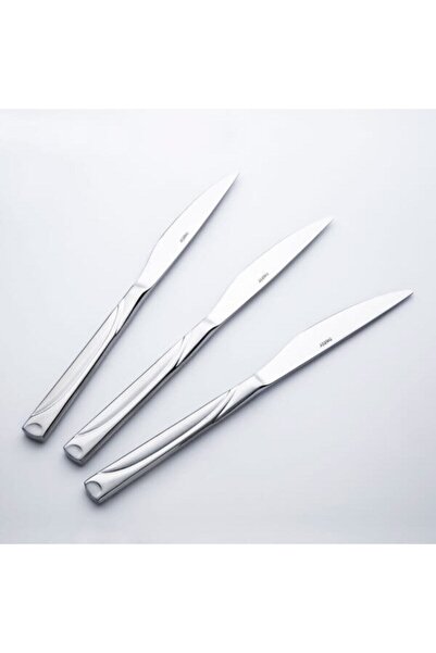 Nehir Fiesta Model Saten Yemek Bıçak 12 Adet