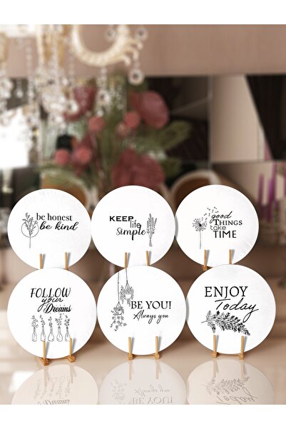 Realhomes 6-dijelni set "Keep Life Simple" - posebno dizajnirana podloška i t...