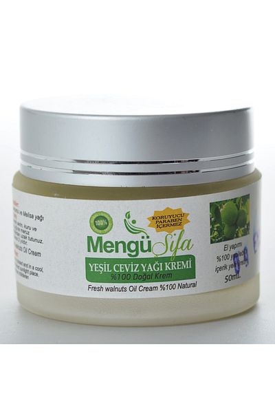 mengü şifa 50ml Fresh Walnut Oil Cream - Moisturizing and Anti-Aging
