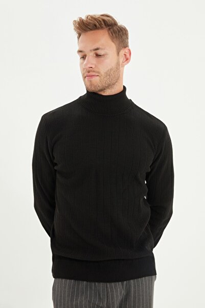 Trendyol Collection Sweater - Black - Regular
