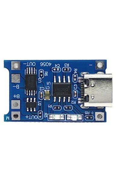 Elektronikport Tp4056 Type-c 1s 3.7v Lipo, Li-ion Pil Şarj Devresi:
