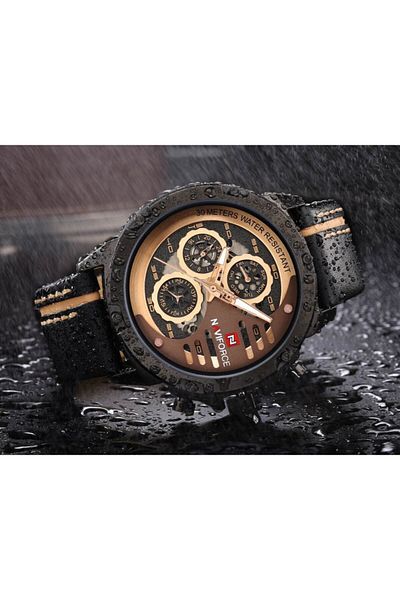 Naviforce Naviforce Nf9110-Brgbn Men's Wristwatch
