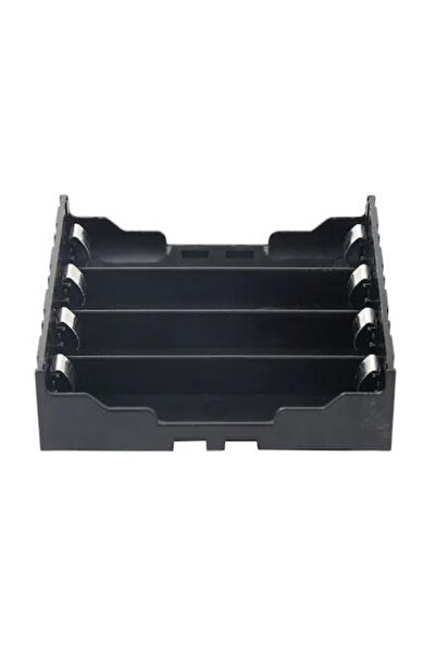 Elektronikport 18650 Pcb Tip Dörtlü Lityum Li-ion Pil Yuvası 8 Pin