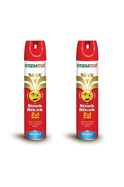 Esemmat Max Kokusuz Sinek Ve Böcek Spreyi 300ml X 2'li Paket