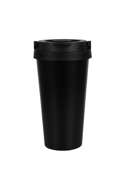 Tasarım Evi Quality Double Layer Stainless Steel 500 Ml Thermos Cup Mug with Handle Vehicle Coffee Tea