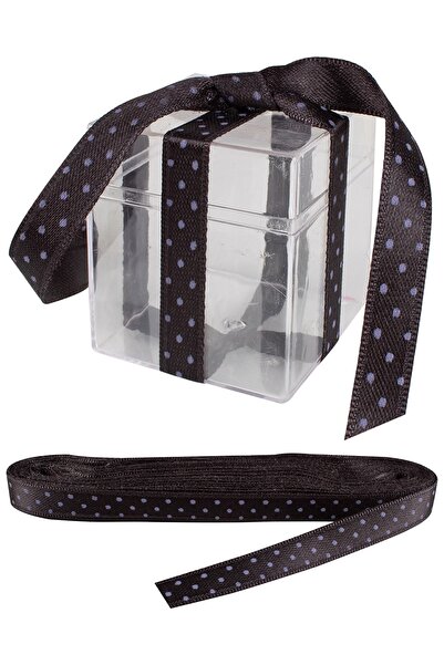 Kına Atölyesi شريط ستان منقط 1 سم 10 متر