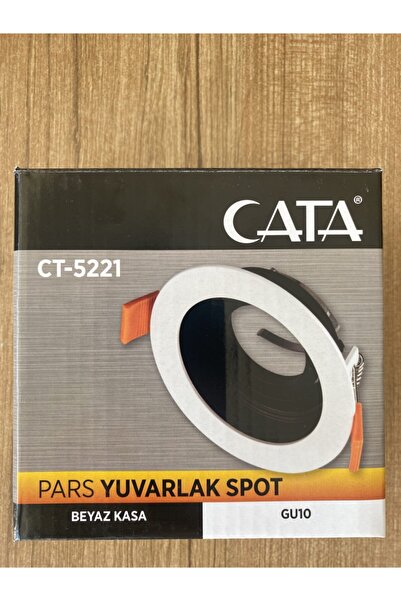 Cata Pars Yuvarlak Spot Beyaz (AMPULSUZ)