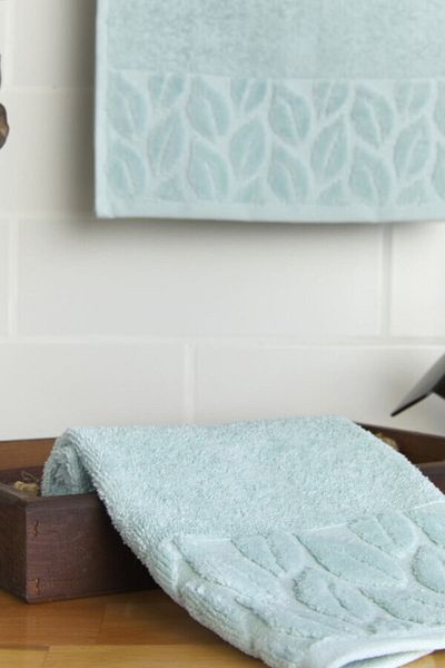 Nurpak Hazal 2 Kitchen Towels 30X50 - Mint Green