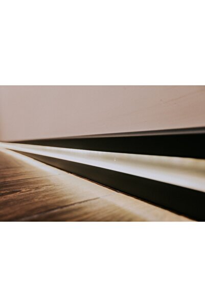 Diva Ahşap Mdf Ledli Süpürgelik Lake Beyaz