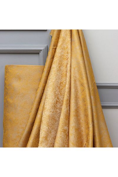LEVENT ÖZEL Jacquard Background Curtain Fabric 100x280 Dejavu