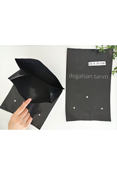 Doğalsan Tarım Fide Poşeti 22x35 Cm 30 Adet Fide Torbası Fidan Poşeti Fidan T...