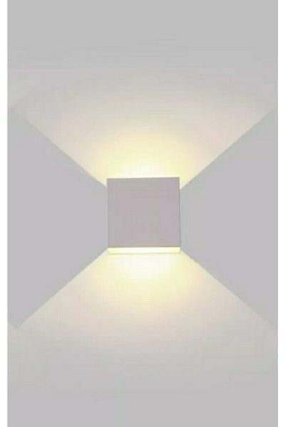 Mylights Demet Habek - Mylıghts G9 Modern Led Sconce, Metal Body, Double Clover, Led Light Included