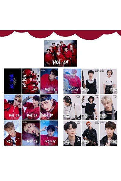 Kpop Dünyasi Stray Kıds '' Noeasy '' Fotokart Seti