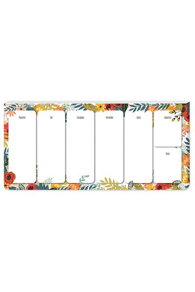 KESKİN COLOR 12x26 Weekly Planner Block