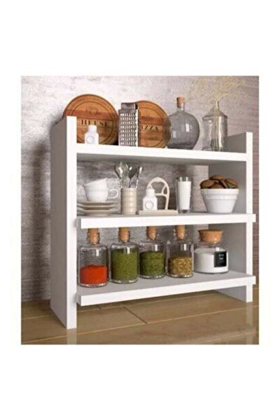 İsabet Lüxs Tezgah Üstü Raf & Baharatlık
