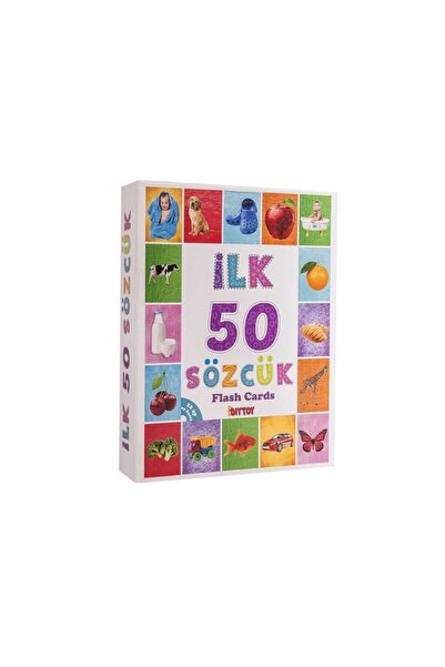 Diytoy 2'li Eğitim Seti - Ilk 50 Sözcük Ve Bebeğimin Ilk Zeka Kartları