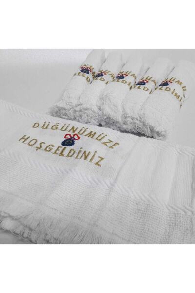 Deneme Zamanı Баталь Бой Автомобільний рушник - Весільний рушник - Конвойний рушник (12 ШТ.)