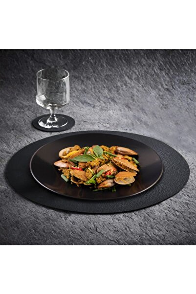 Viluxe خدمة أمريكية جلدية مستديرة كاملة 12 قطعة تتسع لـ 6 أشخاص