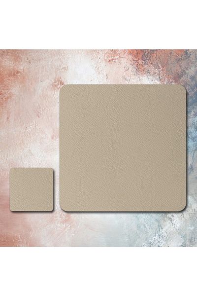 Esafe Home 8 Ατόμων 16 Τεμάχια Τετράγωνο Δερμάτινο Αμερικάνικο Σέρβις